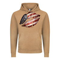 Vintage Camel American Flag Lips Vintage Hoodie - Bettercallsaul
