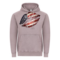 Vintage Zinc American Flag Lips Vintage Hoodie - Bettercallsaul