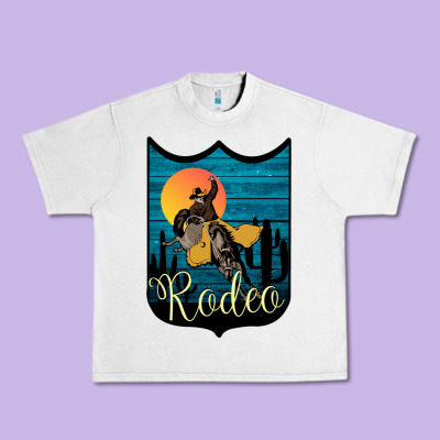 Rodeo Name Tag Urban Heavy Tee Designed By Bettercallsaul
