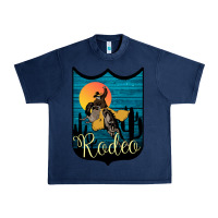 Navy Rodeo Name Tag Urban Heavy Tee - Bettercallsaul