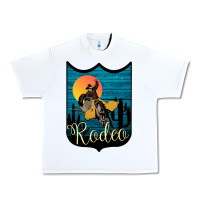 White Rodeo Name Tag Urban Heavy Tee - Bettercallsaul