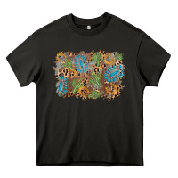 Asphalt horseshoe leopard gemstone cactus background Heavy Core Tee - AdoDesignShop