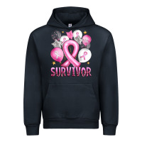 Navy Balloons cancer ribbon survivor Urban Hoodie - Artiststas