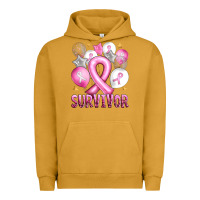 Pigment Peanut Butter Balloons cancer ribbon survivor Urban Hoodie - Artiststas