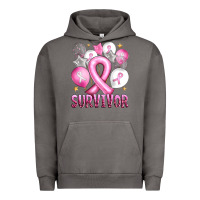 Balloons Cancer Ribbon Survivor Urban Hoodie | Teevron