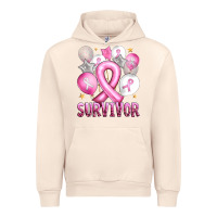Sandshell Balloons cancer ribbon survivor Urban Hoodie - Artiststas