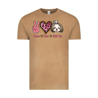 Vintage Camel Peace Love Shih Tzu Vintage Tee - Bettercallsaul