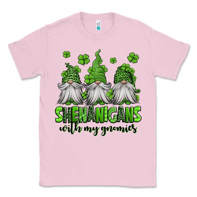 Shenanigans With My Gnomies St Patricks Day Gnomes Classic Tee by Jasminsmagicworld | Teevron