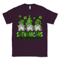 Plum shenanigans with my gnomies st patricks day gnomes Classic Tee - Jasminsmagicworld