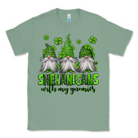 Sage shenanigans with my gnomies st patricks day gnomes Classic Tee - Jasminsmagicworld