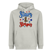Moon Dust stars & stripes Heavyweight Hoodie - BundleAndBundleShop