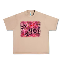 Burro valentine's day roses leopard background Urban Heavy Tee - JahusDesignShop
