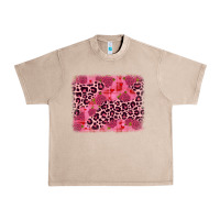 French Oak valentine's day roses leopard background Urban Heavy Tee - JahusDesignShop