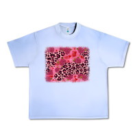 Grape Ice valentine's day roses leopard background Urban Heavy Tee - JahusDesignShop