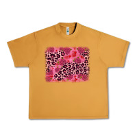 Peanut Butter valentine's day roses leopard background Urban Heavy Tee - JahusDesignShop
