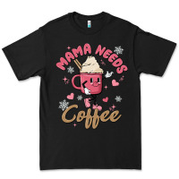 Black mama needs coffee Premium Tee - MaliasSmallBusiness