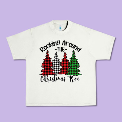 Rockin' Around The Christmas Tree Urban Heavy Tee Designed By Bettercallsaul