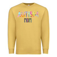 Antique Gold Titi Pretty Art Autism Mom Premium Sweatshirt - CowhideDigitalArt