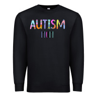 Black Titi Pretty Art Autism Mom Premium Sweatshirt - CowhideDigitalArt