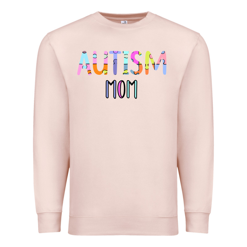 Titi Pretty Art Autism Mom Premium Sweatshirt by CowhideDigitalArt | Teevron
