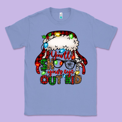 You'll Shoot Your Eye Out Kid Christmas Story Classic Tee Designed By Jasminsmagicworld