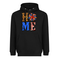 Black 4th of july home Heavyweight Hoodie - BundleAndBundleShop