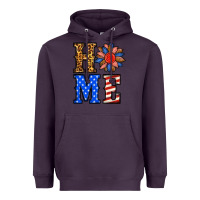 Plum 4th of july home Heavyweight Hoodie - BundleAndBundleShop