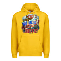 Lemon This is gods country Premium Hoodie - FaDigitalArtStudio