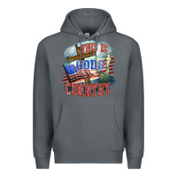 Rock This is gods country Premium Hoodie - FaDigitalArtStudio