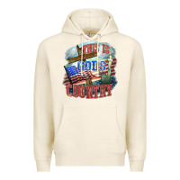 Tofu This is gods country Premium Hoodie - FaDigitalArtStudio