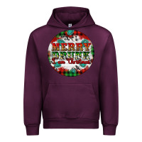 Mauve Wine Merry Drunk I'am Christmas Urban Hoodie - Artiststas