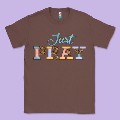 Just Pray Classic Tee Designed By Jahusdesignshop