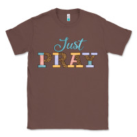 Chestnut Just Pray Classic Tee - JahusDesignShop