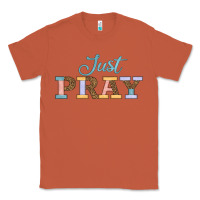 Copper Just Pray Classic Tee - JahusDesignShop
