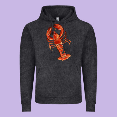 Crawfish Vintage Hoodie Designed By Ranaportraitstore