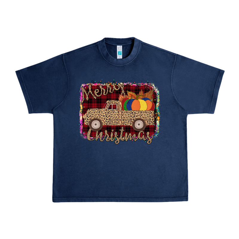 Merry Christmas Truck Urban Heavy Tee by Bettercallsaul | Teevron