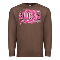 Chestnut breast cancer nurse Premium Sweatshirt - LillyAllenDesigns