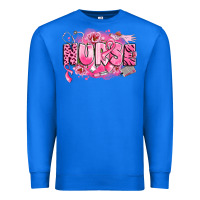 True Royal breast cancer nurse Premium Sweatshirt - LillyAllenDesigns