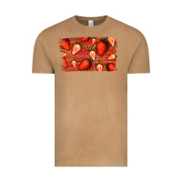 Vintage Camel Strawberry Background Vintage Tee - Bettercallsaul