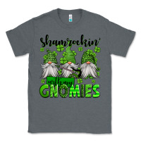 Charcoal Heather shamrockin' with my gnomies st patrick's day Classic Tee - Jasminsmagicworld