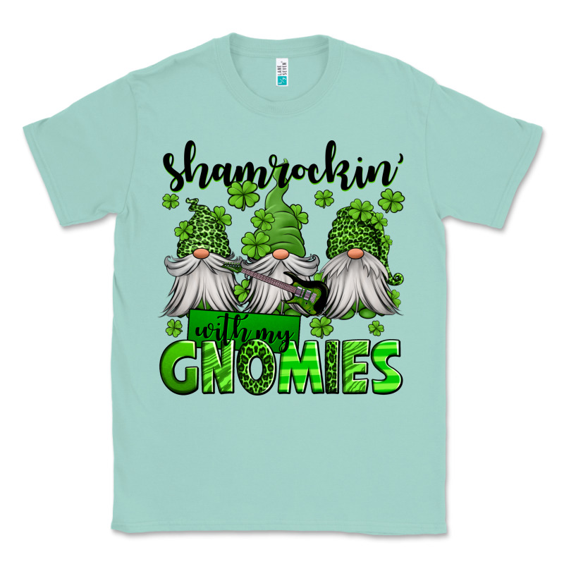 Shamrockin' With My Gnomies St Patrick's Day Classic Tee by Jasminsmagicworld | Teevron