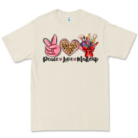 Bone peace love makeup Premium Tee - MaliasSmallBusiness