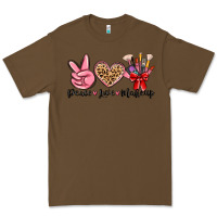 Cacao peace love makeup Premium Tee - MaliasSmallBusiness