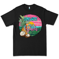 Black somewhere on a beach Premium Tee - JahusDesignShop