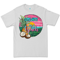Dove Grey somewhere on a beach Premium Tee - JahusDesignShop