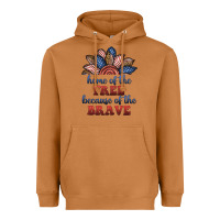 Meerkat home of the free because of the brave Heavyweight Hoodie - BundleAndBundleShop