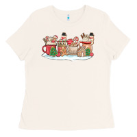 Bone christmas cookie coffe cups Ladies Tee - MaliasSmallBusiness