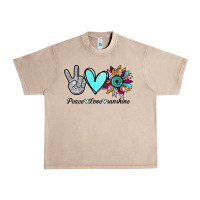 French Oak Peace Love Sunshine Urban Heavy Tee - Bettercallsaul