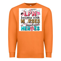 Carrot LPN because nurses need heroes Premium Sweatshirt - LillyAllenDesigns