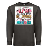 Smoke LPN because nurses need heroes Premium Sweatshirt - LillyAllenDesigns